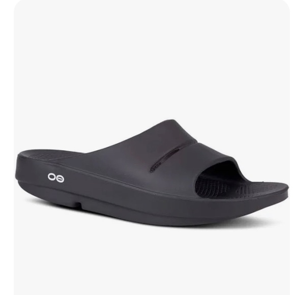 OOFOS NEW OOahh black sport flex slide sandals main image 6